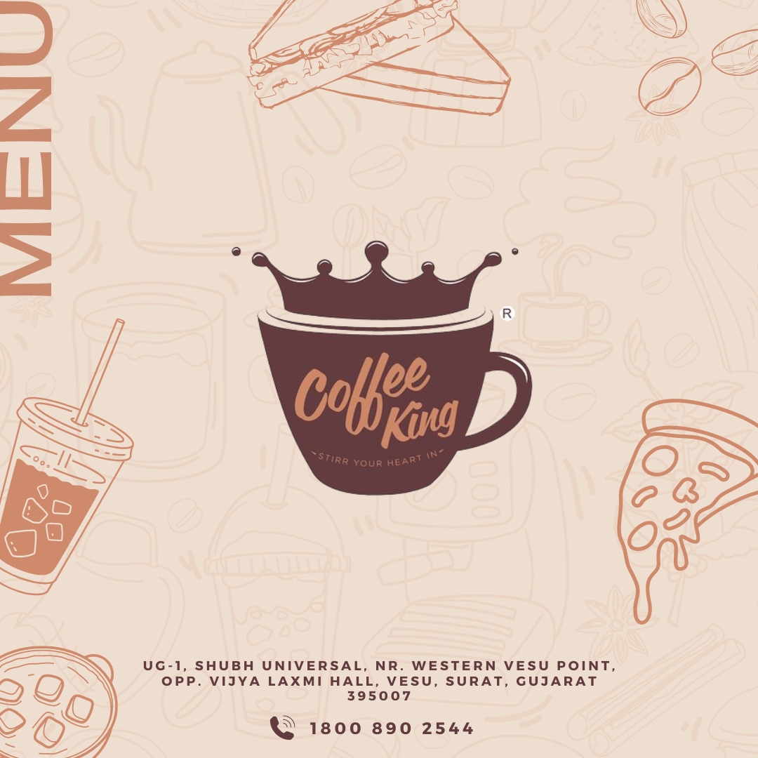 Coffee King Menu